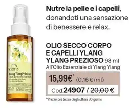 Stanhome KIOTIS Olio Secco Corpo e Capelli Ylang Ylang Prezioso offerta