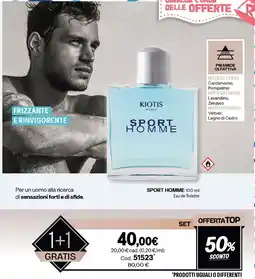 Stanhome Kiotis Sport Homme offerta