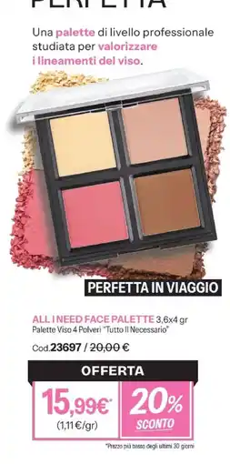 Stanhome ALL I NEED FACE PALETTE offerta
