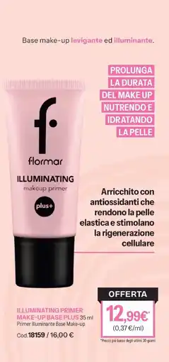 Stanhome flormar ILLUMINATING makeup primer plus+ offerta