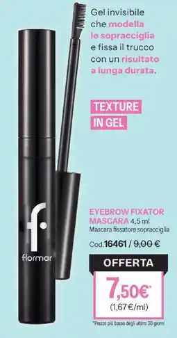 Stanhome EYEBROW FIXATOR MASCARA flormar offerta