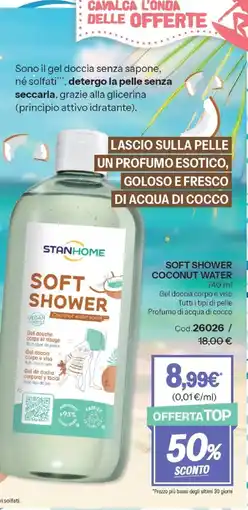 Stanhome Stanhome soft shower coconut water offerta