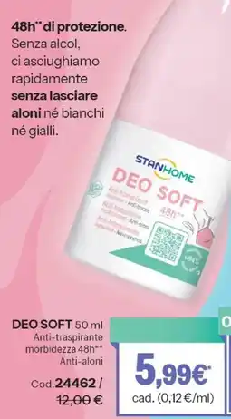 Stanhome Deo soft Stanhome offerta