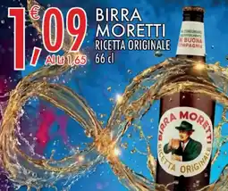 Crai Birra moretti ricetta originale offerta