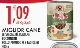 Crai Miglior cane le specialità italiane bocconcini pollo pomodori e fagiolini offerta