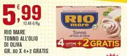 Punto é market Rio mare tonno all'olio di oliva offerta