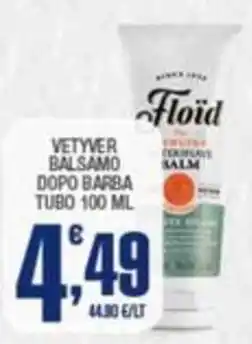 Splendidi e Splendenti Floïd VETYVER BALSAMO DOPO BARBA offerta