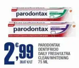 Splendidi e Splendenti parodontax dentifricio daily fresh/ultra clean/whitening offerta