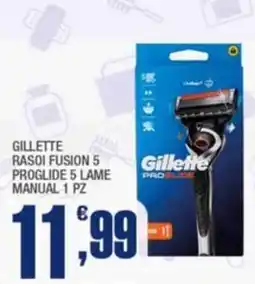 Splendidi e Splendenti Gillette Rasoi Fusion 5 Proglide 5 lame offerta