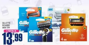Gillette Ricambi