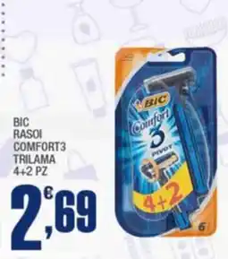 Splendidi e Splendenti BIC RASOI COMFORT3 TRILAMA offerta