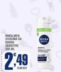 Splendidi e Splendenti NIVEA MEN SCHIUMA DA BARBA SENSITIVE offerta