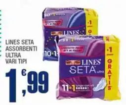 Splendidi e Splendenti LINES SETA ASSORBENTI ULTRA offerta