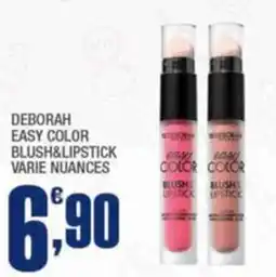 Splendidi e Splendenti DEBORAH EASY COLOR BLUSH&LIPSTICK offerta