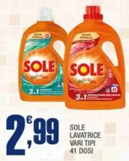 Splendidi e Splendenti SOLE LAVATRICE offerta