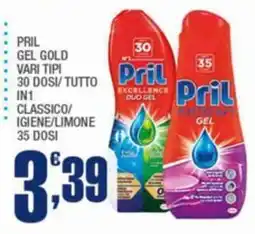 Splendidi e Splendenti Pril Gel Gold offerta