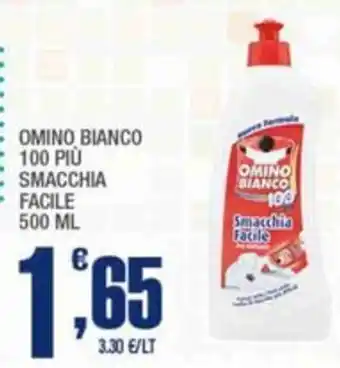 Splendidi e Splendenti OMINO BIANCO 100 PIÙ SMACCHIA FACILE offerta