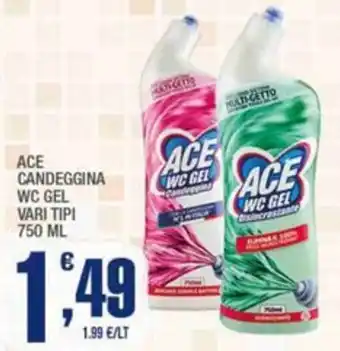 Splendidi e Splendenti ACE CANDEGGINA WC GEL offerta