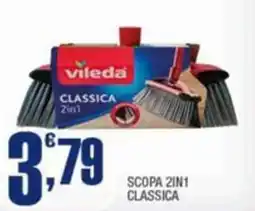 Splendidi e Splendenti vileda SCOPA 2IN1 CLASSICA offerta
