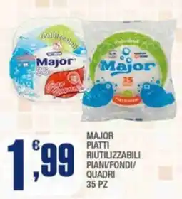 Splendidi e Splendenti Major piatti riutilizzabili offerta