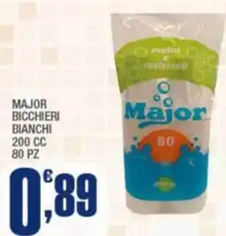 Splendidi e Splendenti Major bicchieri bianchi offerta