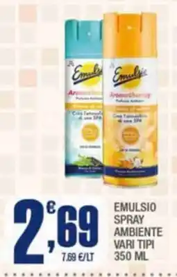 Splendidi e Splendenti Emulsio Spray Ambiente offerta
