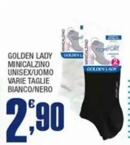 Splendidi e Splendenti GOLDEN LADY MINICALZINO UNISEX/UOMO offerta