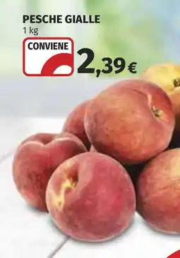 Coop Pesche gialle offerta