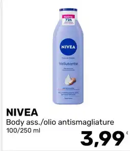 Iper Tosano NIVEA Body ass./olio antismagliature offerta