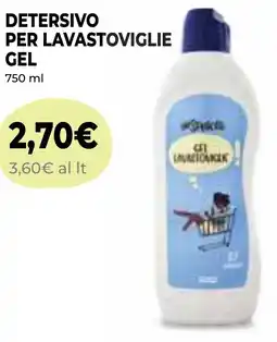 Coop Wondas Gel Lavastoviglie offerta