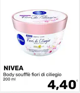Iper Tosano NIVEA Body soufflè fiori di ciliegio offerta