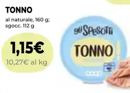 Coop Tonno gli spesotti offerta