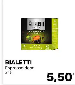 Iper Tosano Bialetti espresso deca offerta