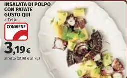 Coop INSALATA DI POLPO CON PATATE GUSTO QUI offerta