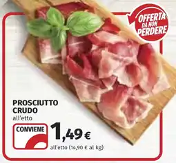 Coop PROSCIUTTO CRUDO offerta
