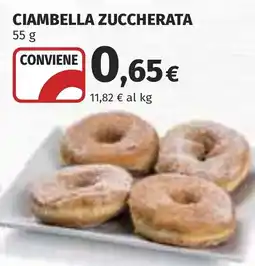 Coop CIAMBELLA ZUCCHERATA offerta