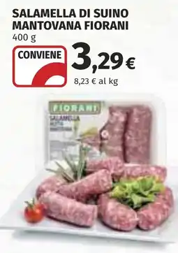 Coop Salamella di suino mantovana Fiorani offerta