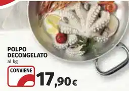 Coop POLPO DECONGELATO offerta
