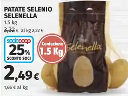 Coop PATATE SELENIO SELENELLA offerta