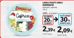 Coop Dimmidisì Caprese offerta