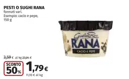 Coop Pesti o sughi Rana offerta