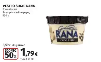 Pesti o sughi Rana