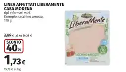 Coop LiberaMente Tacchino Arrosto offerta