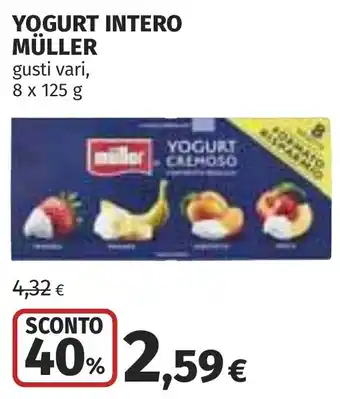 Coop YOGURT INTERO MÜLLER offerta