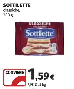 Coop Sottilette classiche offerta