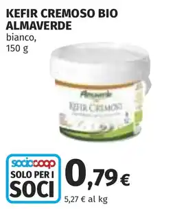 Coop KEFIR CREMOSO BIO ALMAVERDE offerta
