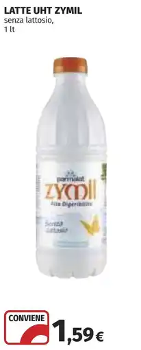 Coop LATTE UHT ZYMIL senza lattosio offerta