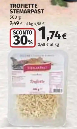 Coop TROFIETTE STEMARPAST offerta