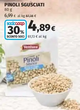 Coop Pinoli sgusciati Ventura offerta