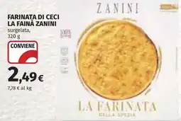 Coop FARINATA DI CECI LA FAINÀ ZANINI offerta
